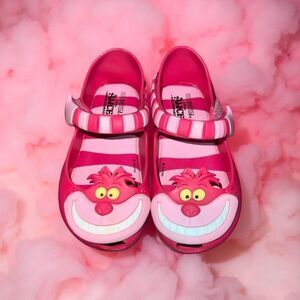Toddler Mini Melissa X Disney Alice & Wonderland Cheshire Cat Mary Jane Size 8